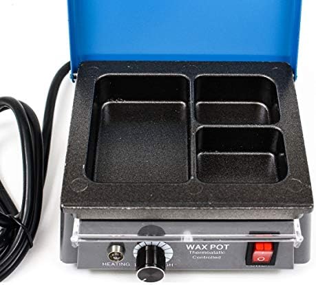 Dental Lab Equipment Analog Wax Heater Pot 3pots Waxing Dentist Instrument New