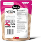 Darrell Lea Soft Australian Licorice, Non-GMO, No Palm Oil, Plant Based, No High Fructose Corn Syrup, Soft & Chewy Licorice Candy, Made in Australia (Strawberry, 7 Ounce (Pack of 1))