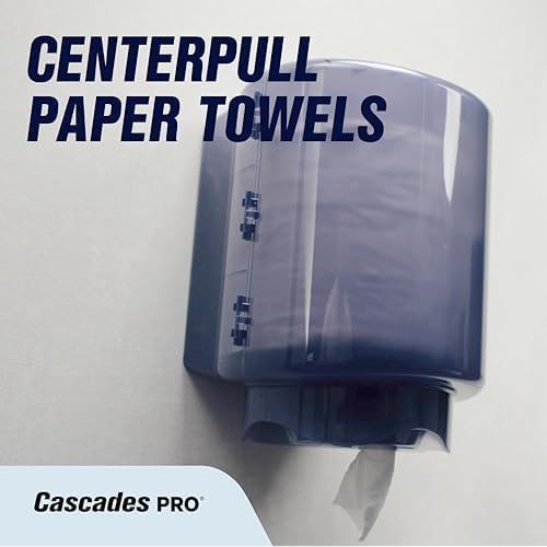 Cascades PRO Select Centerpull Hand Towel 2-Ply - Center Pull Paper Towel for Dispensers - Universal Fit - Premium Bulk - 600 Sheets/Roll, 6 Rolls / Box - H153 - White