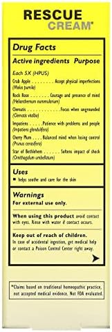 Original Flower Remedies, Rescue Cream, 1 oz (30 g), Bach