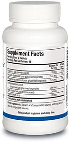 Biotics Research Super Phosphozyme –Phosphorous and RNA, Electrolytes, Healthy Bones and Teeth, Protein Production, Energy Support, 90 Tablets