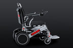 Porto Mobility Ranger Discovery Lightweight Foldable Weatherproof Exclusive Electric Wheelchair, Portable, Brushless Powerful Motors, Dual Battery, All Terrain (Silver, Standard)