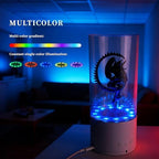 MILRCH 9.1" Tall Alien Xenomorph Bucket with Multiple Lighting Modes & Remote Control, Rotating Base, USB, Sci-Fi Collectible Figurine, Tabletop Display for Home Decor & Alien Fans