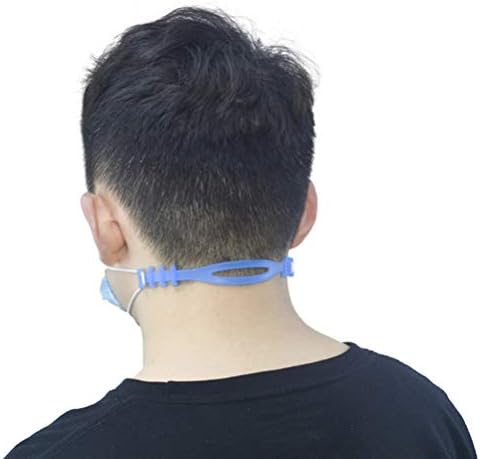 EXCEART 6pcs Face Cover Ear Grips Adjustable Extender Straps Extension Hook Accessories Face Cover Hook Extension Band Band Cord