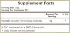 HERBAL HILLS Haritaki Powder Terminalia Chebula Inknut Harde 1 Pound / 16 Oz Pack of 1