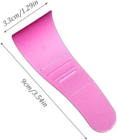 6Pcs Hair Removal Spatulas Sticks, Portable Hair Wax Cleansing Spatulas Plastic Hairs Removal Waxing Spatula Reusable Waxing Applicator & Depilatory Creams Unisex