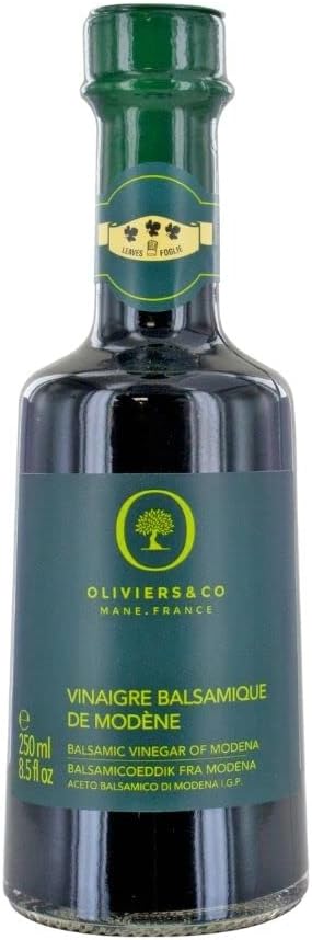 Classic Balsamic Vinegar of Modena by Oliviers&Co | Authentic Italian Gourmet Vinegar | Perfect for Salad Dressings, Vegetables, Glazes & Holiday Gifts | 8.5 fl oz