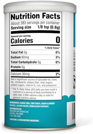 Amazon Grocery, Baking Powder, Double Acting, 8.1 Oz