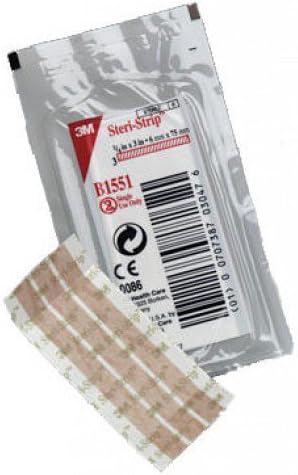 3M Steri-Strip Blend Tone Skin Closure 1/4" x 3" Box: 50