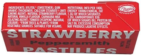 Peppersmith Dental Pastilles - Strawberry 15g