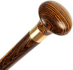 Wood Walking Cane for Men & Women,Fashionable Walking Stick, Handmade Wooden Cane，Retro Cane,Wood Carved Crutch,for Fathers Mothers (Size : 85cm/33in-92cm/36in)