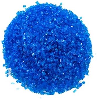 Bakerpan Sugar Sprinkles for Baking - 7 Ounce Royal Blue Decorating Sugar Crystals for Cookies, Cake Pops, Ice Cream (Made in USA)