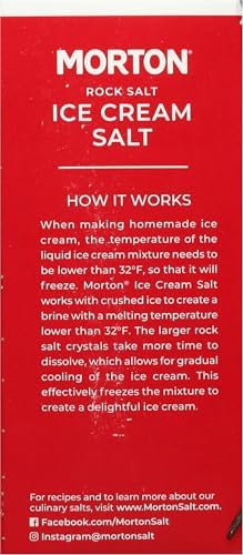 Morton Ice Cream & Cooling Salt Box, 4 lb, 2 Pack