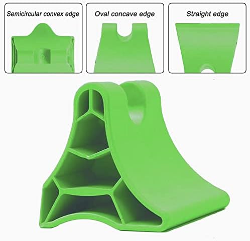 Occipital Release Tool, Portable Body Trigger Point Massager Suboccipital Release Device, Manual Back Massager Neck Shoulder Pain Relief Muscle Release Tool for Tension Headache Migraine (Green)