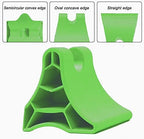 Occipital Release Tool, Portable Body Trigger Point Massager Suboccipital Release Device, Manual Back Massager Neck Shoulder Pain Relief Muscle Release Tool for Tension Headache Migraine (Green)