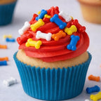 Dog Bone Confetti Sprinkles Cake Cookie Cupcake Donut Decoration Topper Quins 2oz Color Dog Bones Only