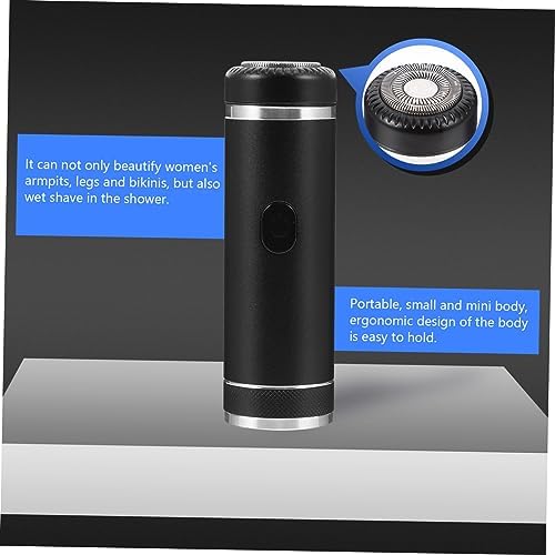 FRCOLOR Beard Trimmer for Men and Women USB Rechargeable Washable Design with Durable Material Compact for Easy Grooming