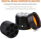 Dental Resin Composite Heater - AR Warmer Softener Dental Composed Material Heating Machine for Improving Resin Properties with Light Filter Cover 40℃/45℃/50℃ 110V