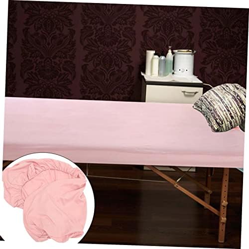 FRCOLOR Comfortable Cover Washable Massage Table Sheet Face Hole Salon Couch for Beauty Accessory