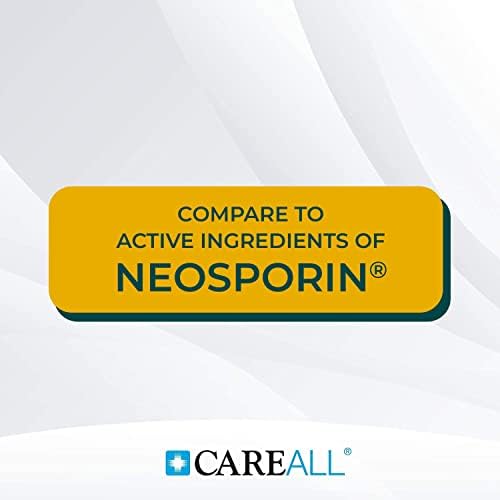 CareAll Triple Antibiotic Ointment 1.0 oz (4 Pack), First Aid Ointment for Minor Scrapes, Cuts, and Burns to Help Prevent Infection, Compare to The Active Ingredients of The Leading Brand