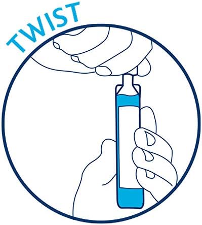 Reliance Medical 901 Sterile Saline Eyewash 20 mL Ampoules, Plastic (Pack of 25)