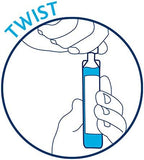 Reliance Medical 901 Sterile Saline Eyewash 20 mL Ampoules, Plastic (Pack of 25)