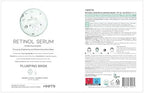 Rejuvenating Retinol Sheet Mask Korean Vegan Wrinkle Lifting, Plumping and Moisturizing Sheet Mask, Retinol, Ceramide, Hyaluronate 10EA