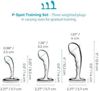 b-Vibe Stainless Steel Anal Beads Prostate Massager Anal Plug Toy, Sex Toys for Adults (3-Pc)