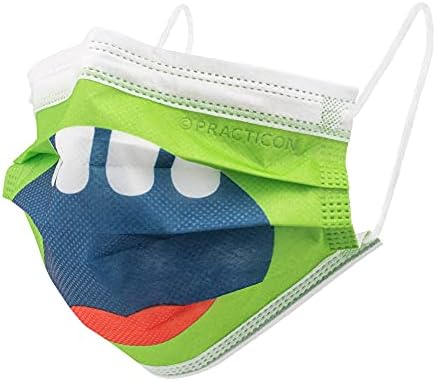 Practicon Giggle Monster ASTM Level 3 Face Mask, Box of 48