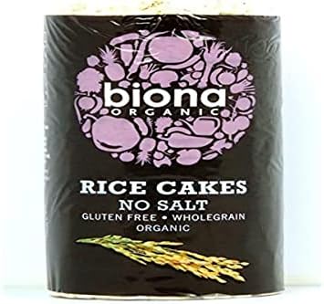 Biona Organic - Rice Cakes - Plain No Salt - 100g