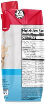 SlimFast Meal Replacement Shake, Original French Vanilla, No Added Sugar, Meal Replacement Shakes, 10g Ready to Drink Protein, 5g Fiber, 25 Vitamins and Minerals, 11 Fl. Oz, 12 Count