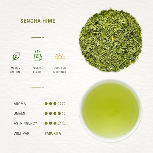 Senbird Premium Sencha With Matcha - Japanese Green Tea With Matcha - From Kyoto, Japan - Loose Leaf Tea In Airtight Tea Tin (3.5oz/100g)