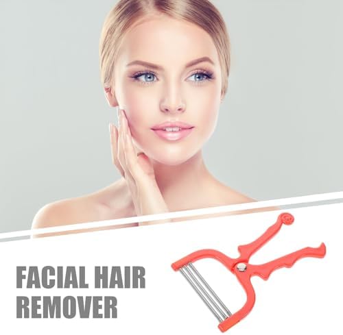 Didiseaon Portable Facial Hair Remover Spring Epilator Device for Women Lip and Face Hair Removal Tool Convenient Salon Use