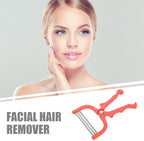 Didiseaon Portable Facial Hair Remover Spring Epilator Device for Women Lip and Face Hair Removal Tool Convenient Salon Use