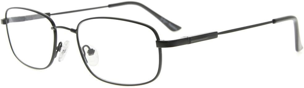 Eyekepper Mens Womens Reading Glasses Bendable Titanium Memory Readers