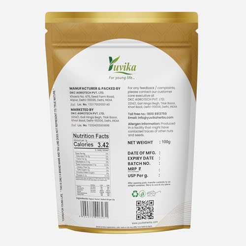 YUVIKA Kapoor Kachri | Kapur Kachri - Ekangi - Hedychium Spicatum - Spiked Ginger Lily (100 Grams)