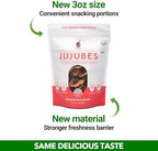USDA Organic California Grown Pure Jujube Product | JUJUME Crisps | Sweet Jujube Chips | ZERO Added Sugar or Preservatives | All-Natural Healthy Snack | 2-pack 3oz bags