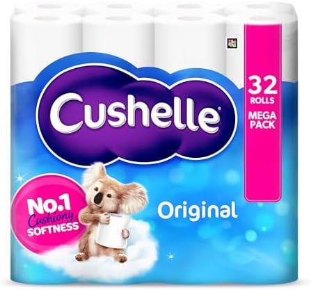 Cushelle Original Toilet Roll 32 Standards Rolls