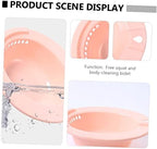 FRCOLOR Sitz Bath Pan Postpartum Toilet Bath Patient Wash Basin Smooth Surface Safe for Pregnant Elderly Patients