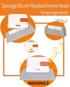 Window Track Cleaning Brush - 6PCS Multifunction Groove Cleaning Brush for Household Crevice Nooks and Crannies