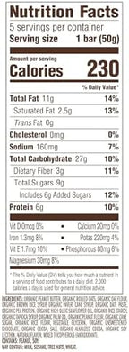 CLIF Nut Butter Bar - Chocolate Peanut Butter - Energy Snack Bars - Non-GMO - USDA Organic - Plant Based - Low Glycemic - 1.76 oz. (5 Pack)