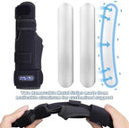Finger Splint Brace,Supports Pinky,Ring,Middle,Metacarpals & Knuckles,Adjustable Left Right Hand Braces,Straightener for Trigger Fingers Splints,Broken,Arthritis,Fracture,Sprain,Injury,Tendonitis
