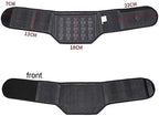 Lumbar Brace Magnet Heating Lower Back Support Belt for Men and Women Pain Relief and Injury Prevention Adjustable Breathable (Size : M)