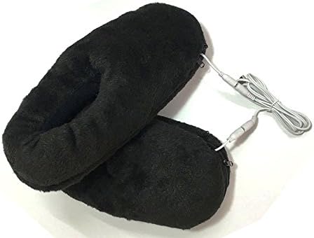 USB Heated Shoe Electric Heating Slippers Foot Heaters - Can Unpick and Wash