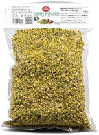 GUSTO ETNA Pistachios Chopped, 35.3 oz (1kg), Sicilian Raw Pistachio Crumbles, Cryo Sealed, Ice Cream Topping, Nuts, Product of Italy, Bronte, Sicily, Italy