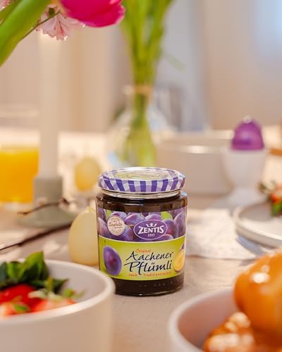 Zentis Plum Butter Spread, 12.35 oz (350 g)