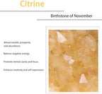 Natural Raw Citrine Crystal Cluster Mineral Specimen for Meditation and Chakra Balancing, Decorative Feng Shui Stone Citrine Geode Cluster for Wealth, 301g-400g