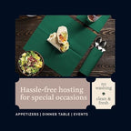 Linen-Feel Cocktail Napkins - Decortive Cloth-Like Cream Dessert And Beverage Napkins - Soft And Absorbent. For Restaurant, Bar, Cafe, Or Event. (Pack of 100)