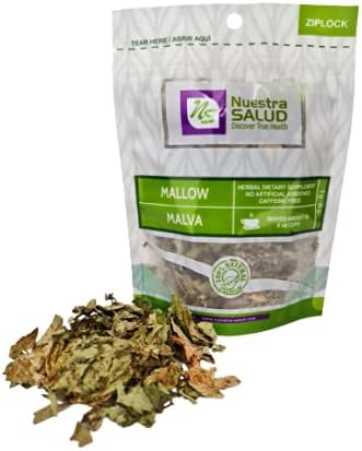 Malva Mallow Tea - Herbal Tea Leaves from Peru - For the Maintenance of Good Health - Zip-Lock (30g) 1.05oz - 100% Natural and Caffeine Free