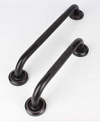 24-Inch Grab Bar Featuring Anti-Slip Handrail, Oil Rubbed Bronze, Bathroom Bathtube Shower Safety Rail